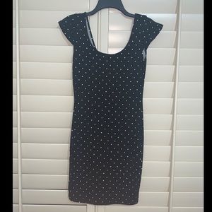 Black and white dress